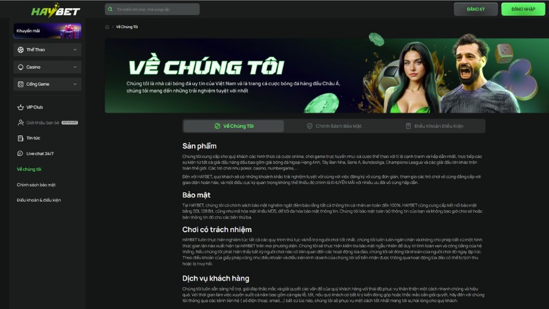 Giới thiệu HAYBET về các phương châm và tiêu chí hoạt động Giới thiệu HAYBET về các phương châm và tiêu chí hoạt động