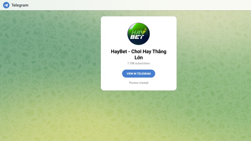 Cập nhật các kênh liên hệ HAYBET mới nhất dành cho bet thủ