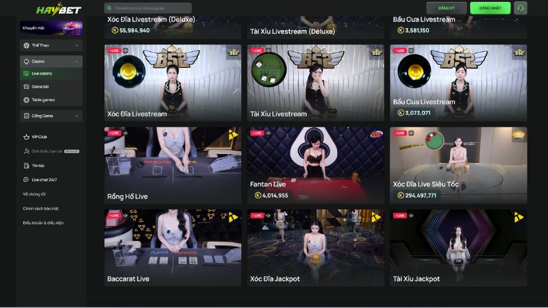 Top game Casino Haybet đổi thưởng cực hot hiện nay Top game Casino Haybet đổi thưởng cực hot hiện nay