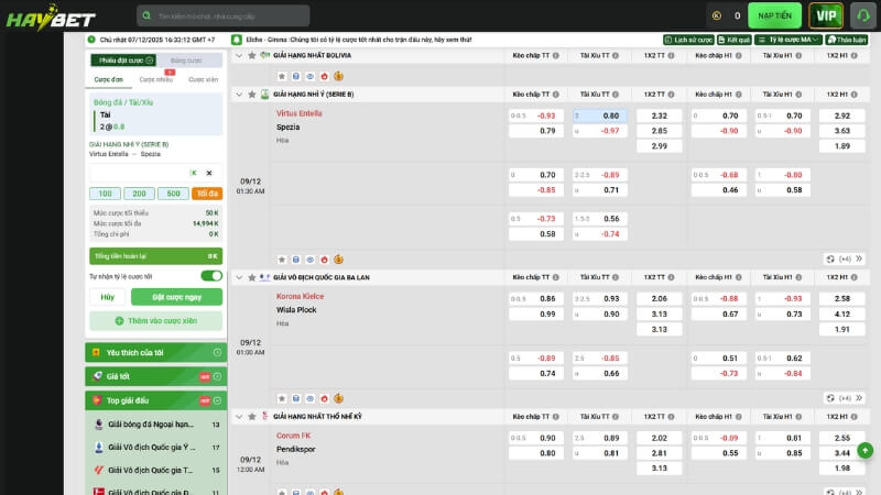 Chi tiết cách đọc kèo tài xỉu 2.0 tại Haybet chính xác, dễ hiểu cho bet thủ