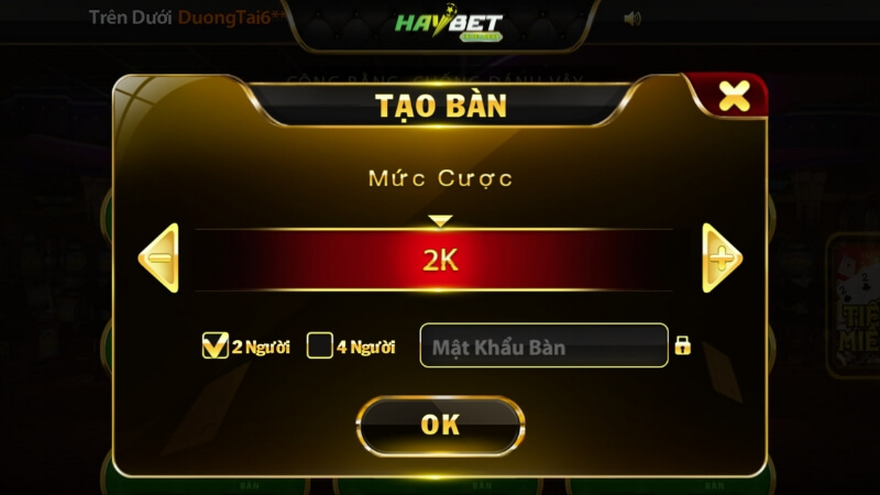 Hướng dẫn cách tham gia chơi bài Tiến Lên tại HayBet