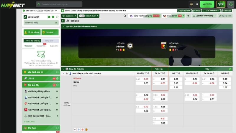 Tìm hiểu khái niệm kèo tài xỉu 2.0 là gì?