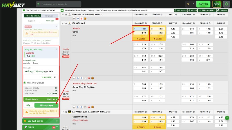 Chia sẻ kinh nghiệm bắt Kèo Chấp 1 trái từ cao thủ HAYBET Chia sẻ kinh nghiệm bắt Kèo Chấp 1 trái từ cao thủ HAYBET